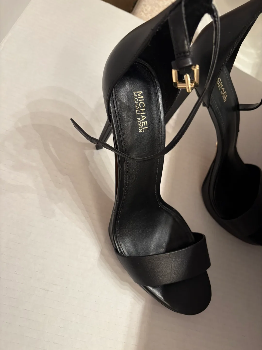 Michael Kors Black Heels, Size 10 thumbnail