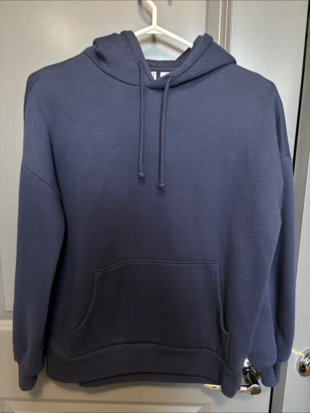 H&M Divided Navy Blue Hoodie - XS thumbnail