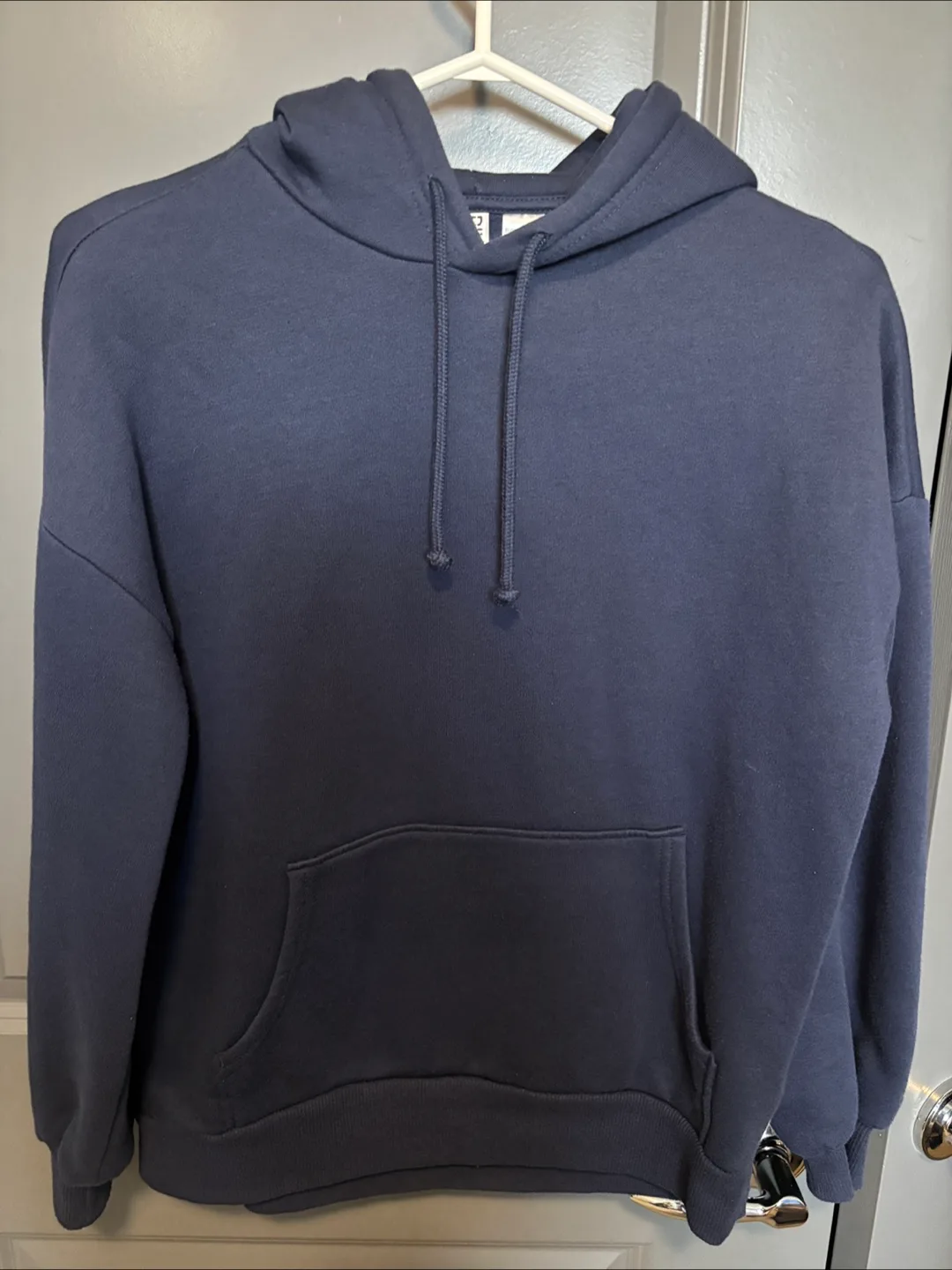 H&M Divided Navy Blue Hoodie - XS image indicator(3)
