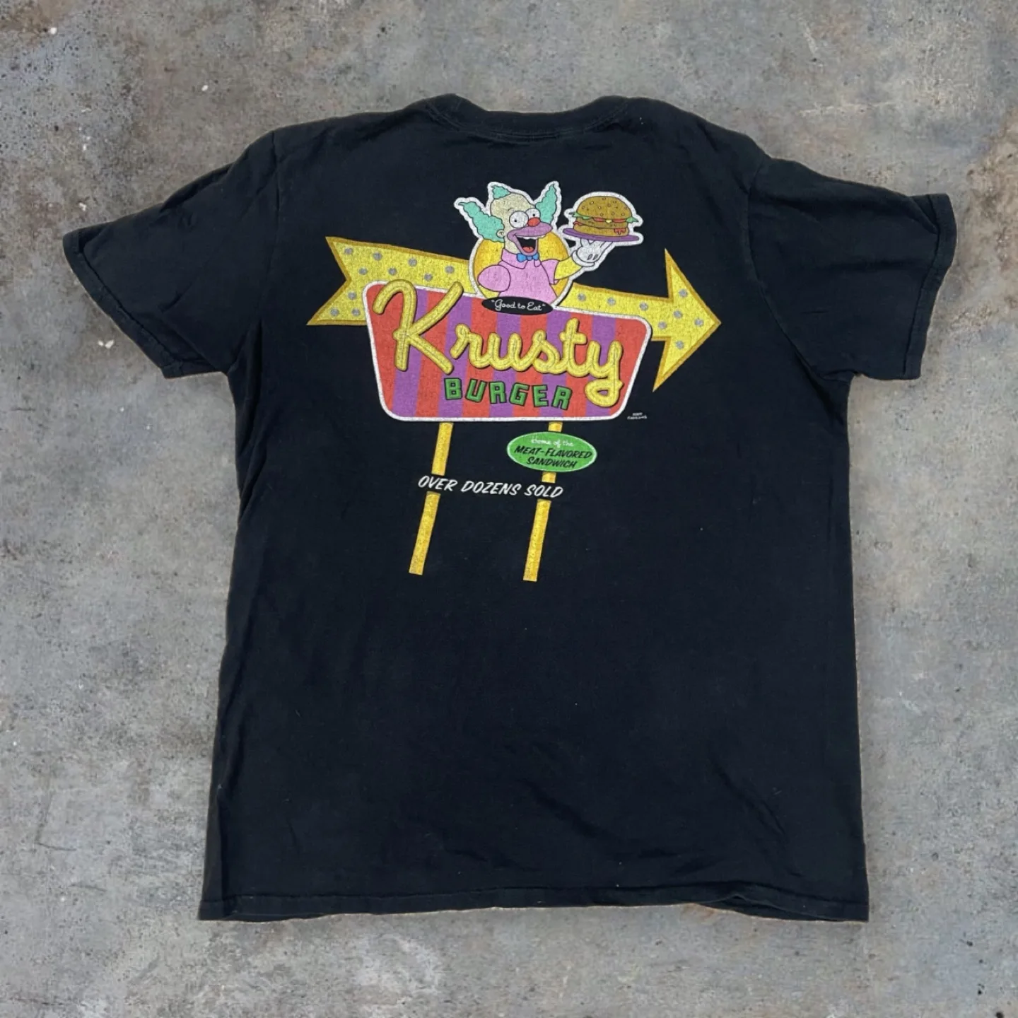 The Simpsons Krusty Burger T-Shirt - Size M image indicator(6)