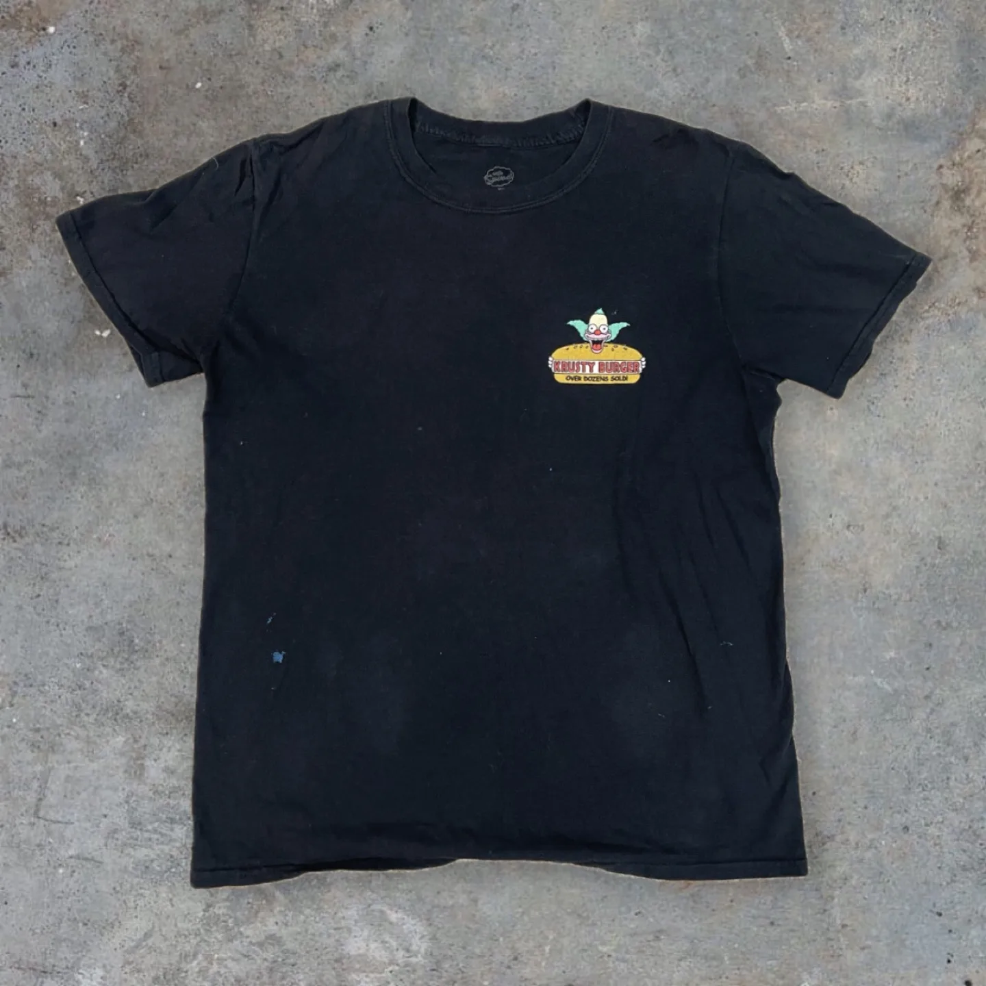 The Simpsons Krusty Burger T-Shirt - Size M thumbnail