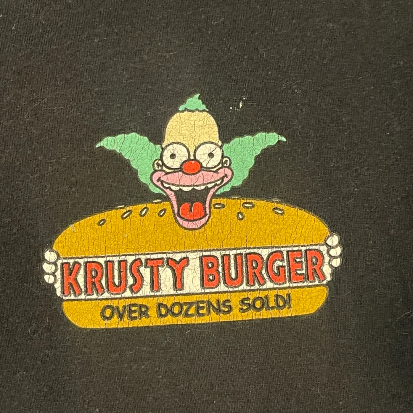 The Simpsons Krusty Burger T-Shirt - Size M image indicator(3)