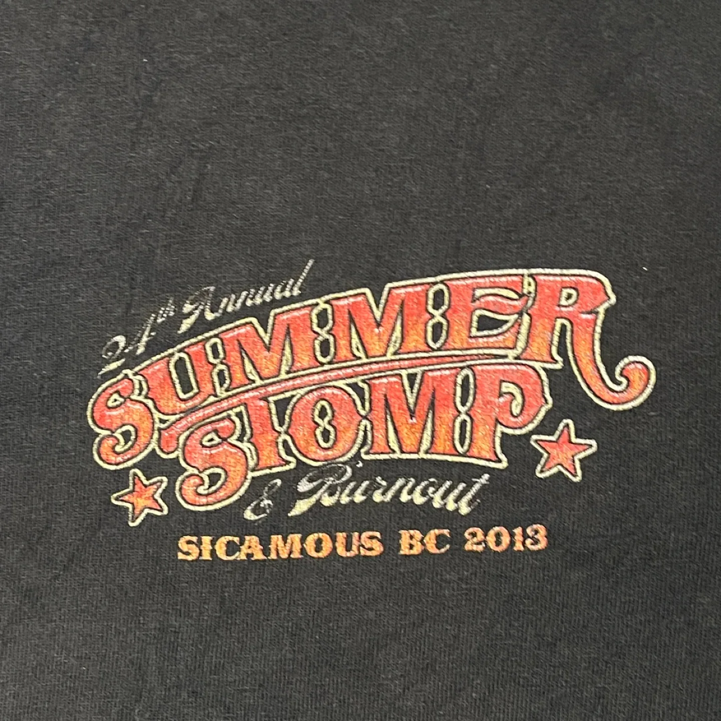 Gildan Black Summer Stomp Long Sleeve - Size S image indicator(3)