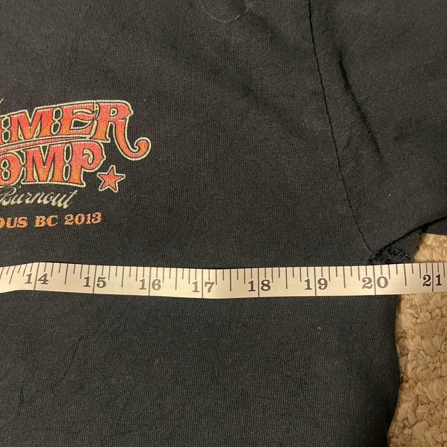 Gildan Black Summer Stomp Long Sleeve - Size S image indicator(7)