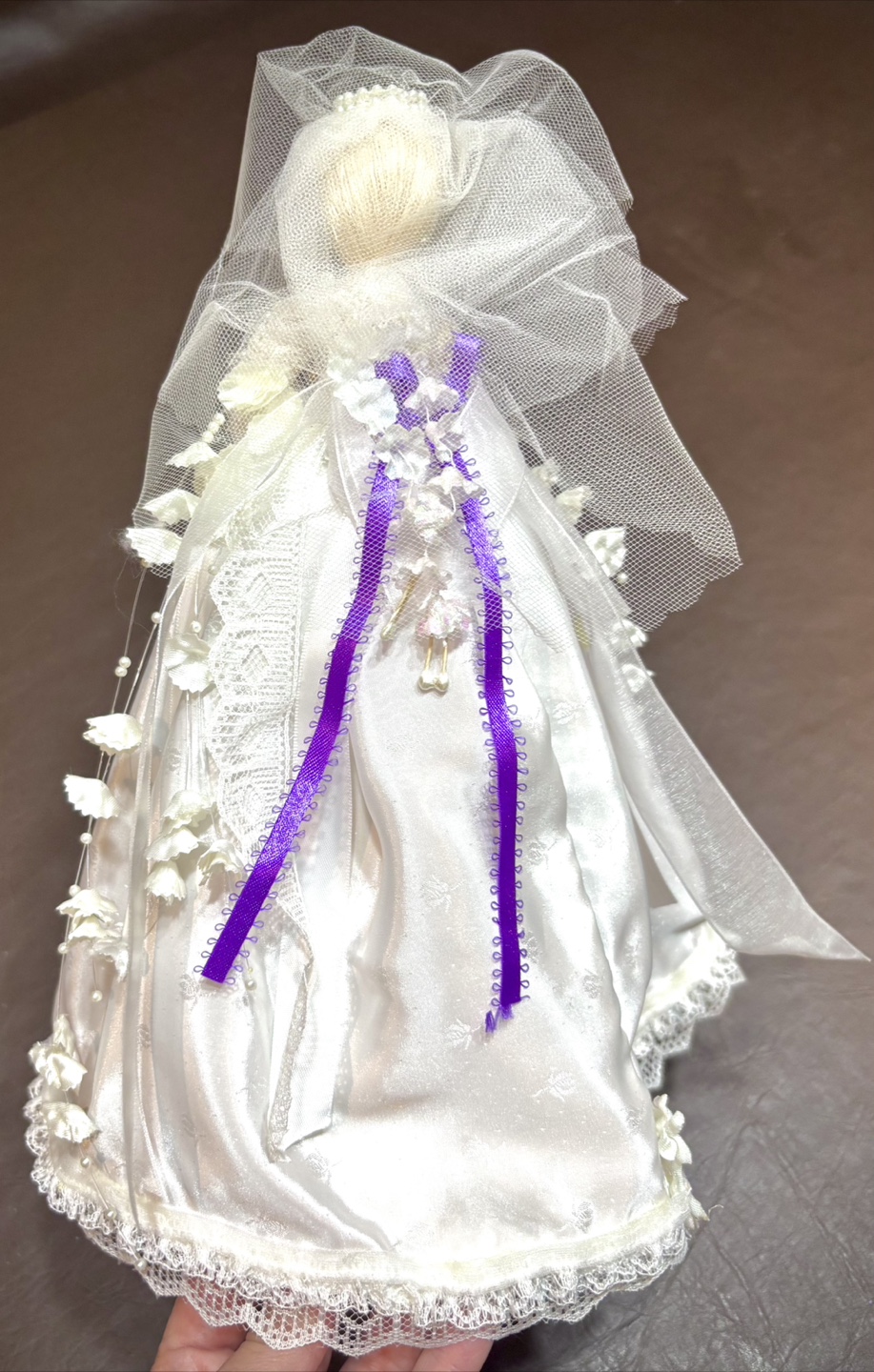Handmade Bride Doll Figurine - photo 3