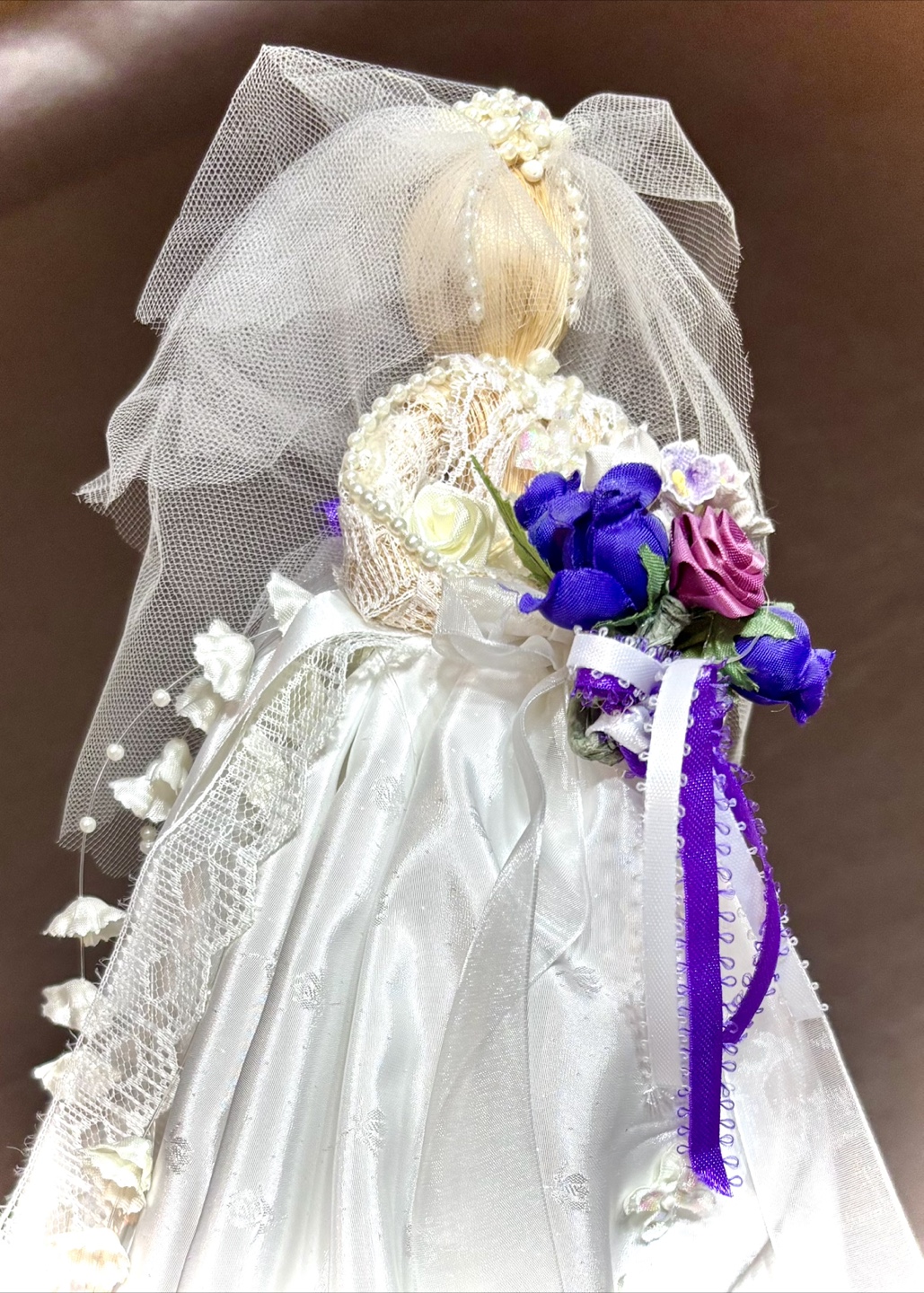 Handmade Bride Doll Figurine - photo 2