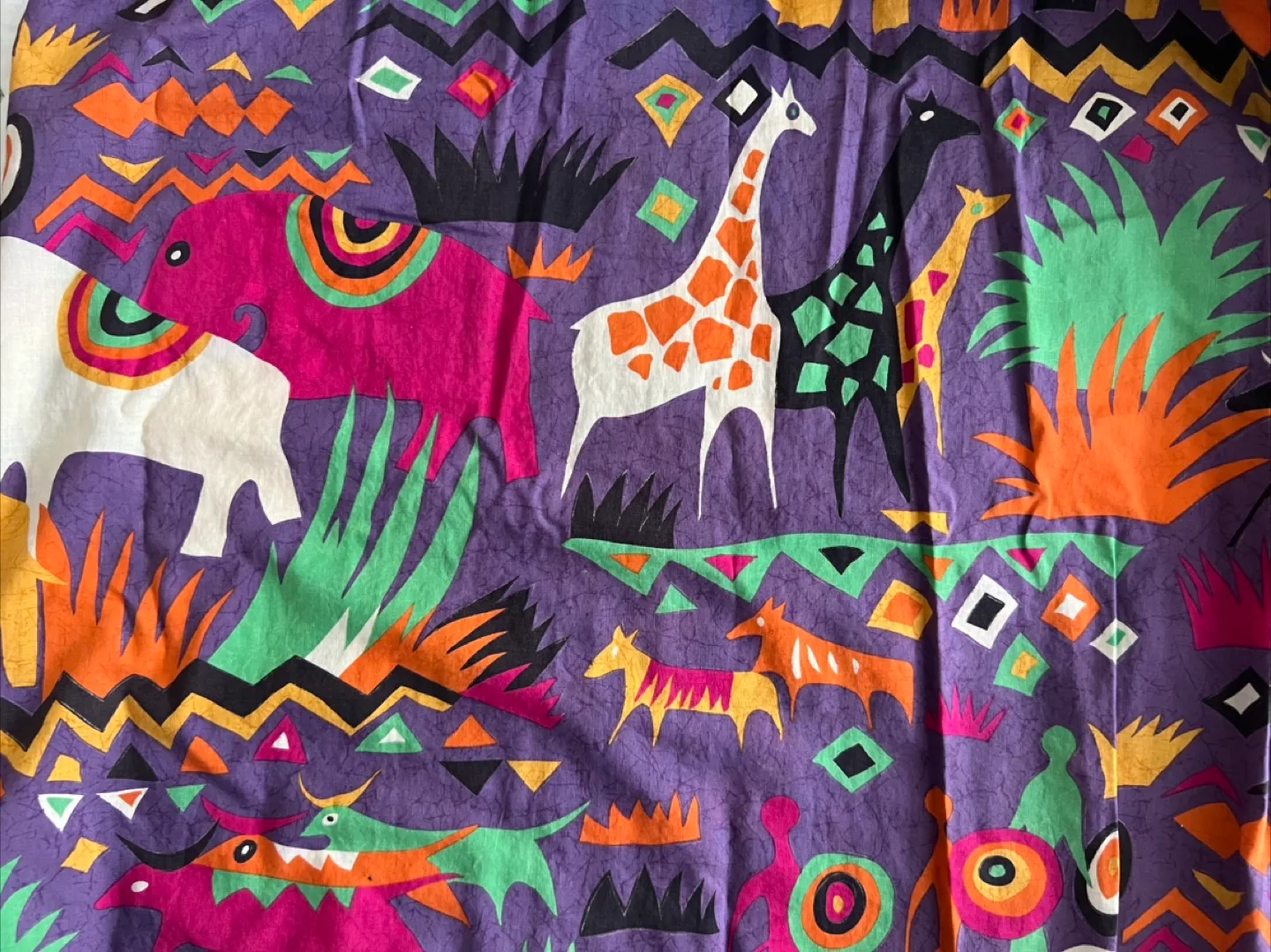 Vintage 80’s Batya Skirt with Animal Print image indicator(2)