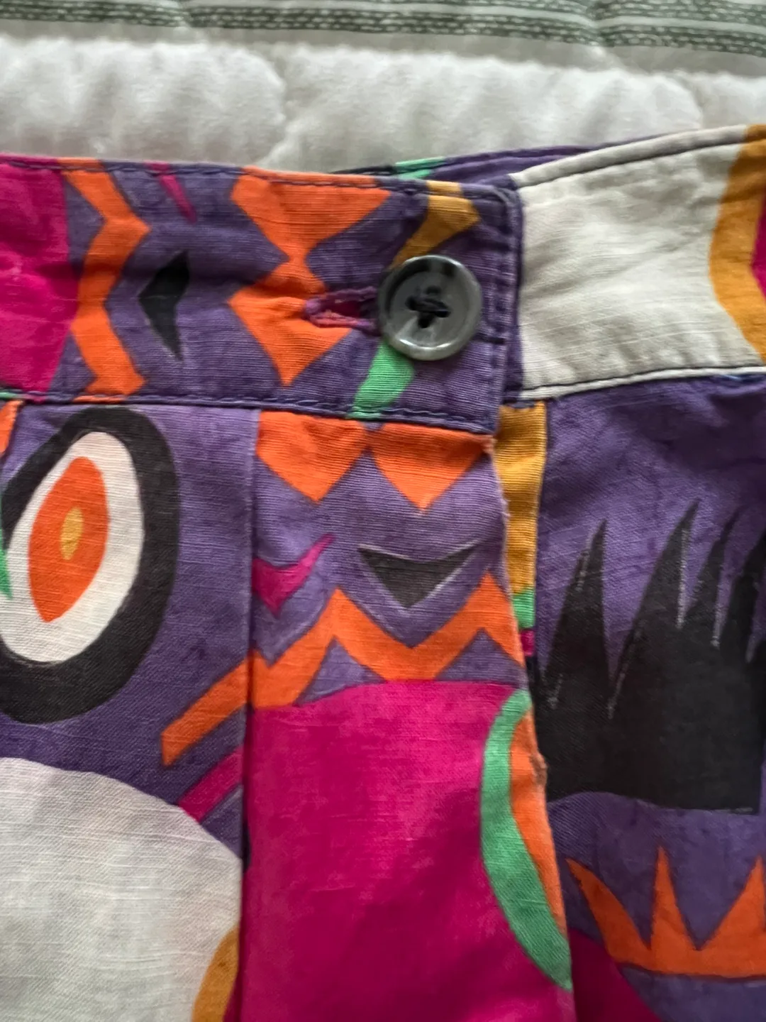 Vintage 80’s Batya Skirt with Animal Print image indicator(5)