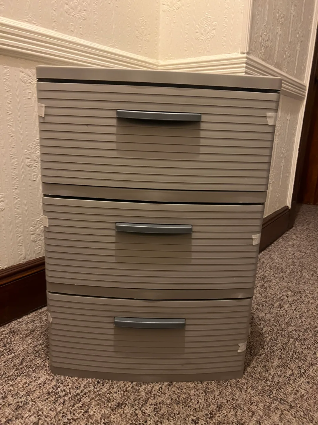 Sterilite 3-Drawer Gray Storage Tower thumbnail