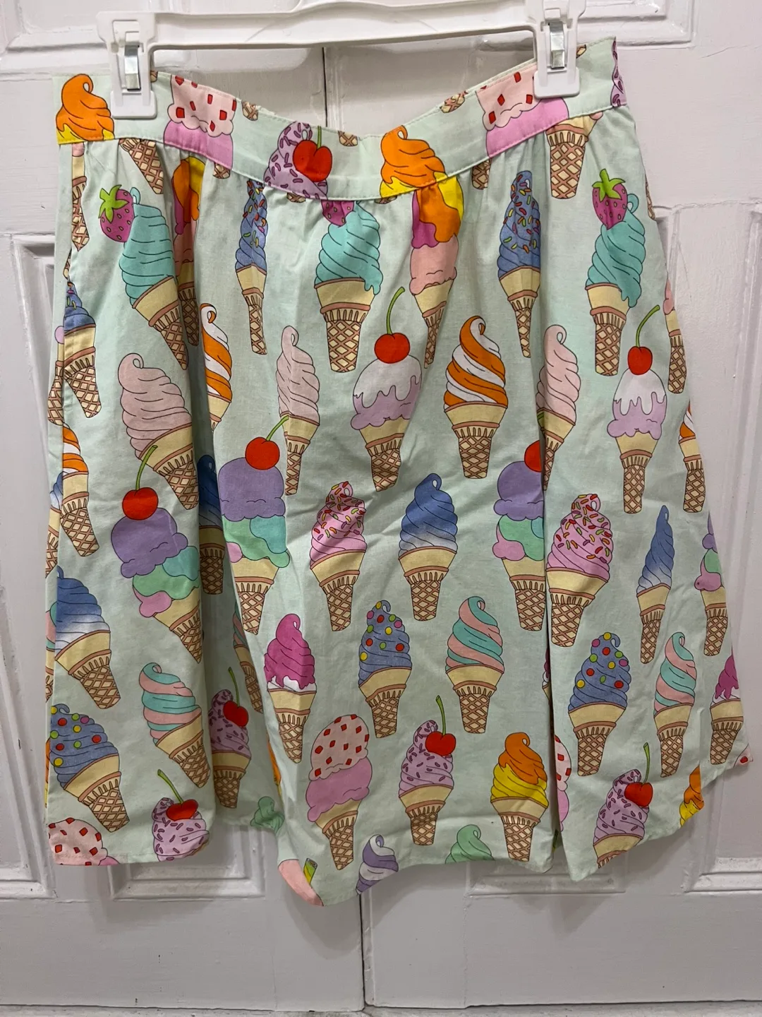 Ice Cream Print vintage 50’s inspired Skirt image indicator(4)