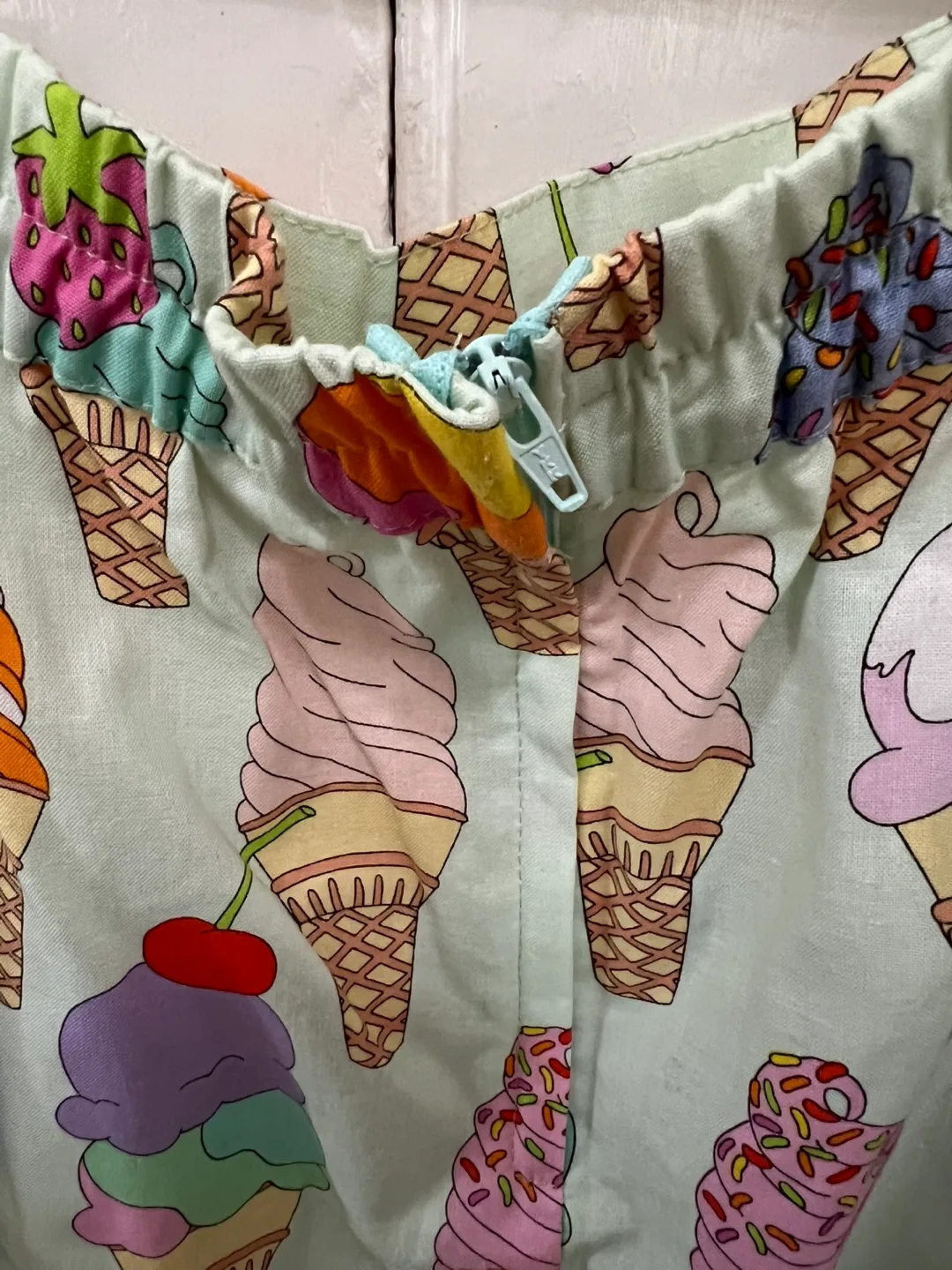 Ice Cream Print vintage 50’s inspired Skirt image indicator(5)