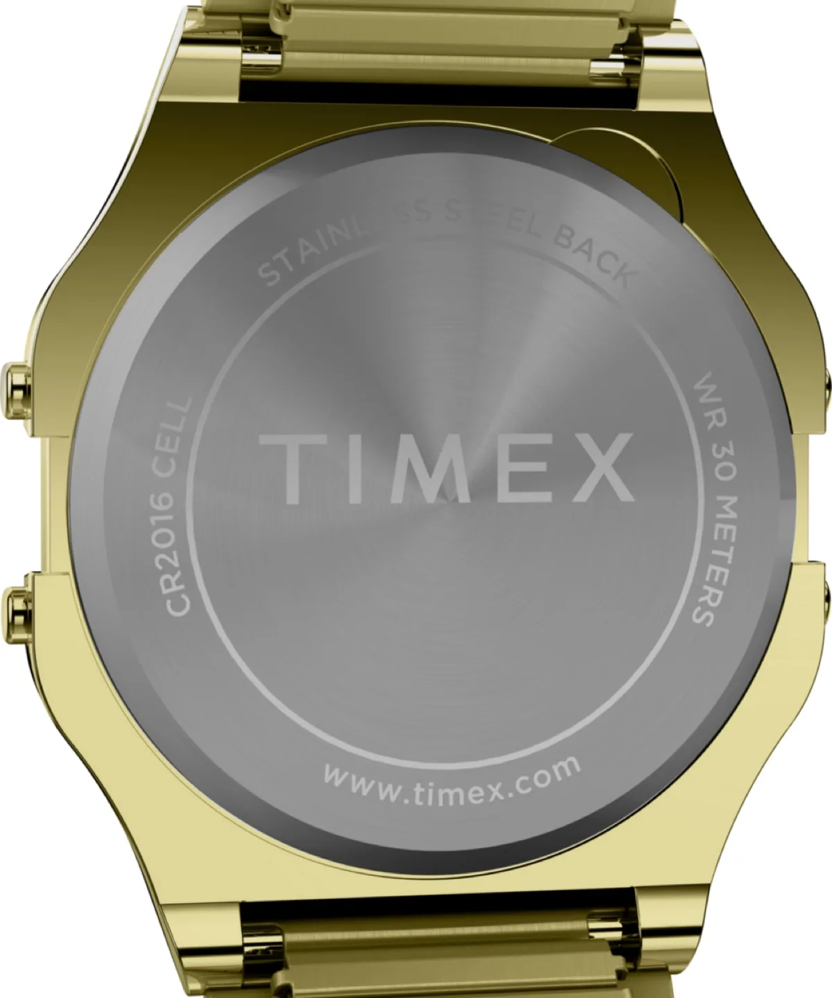 Timex T80 Gold Digital Watch image indicator(5)