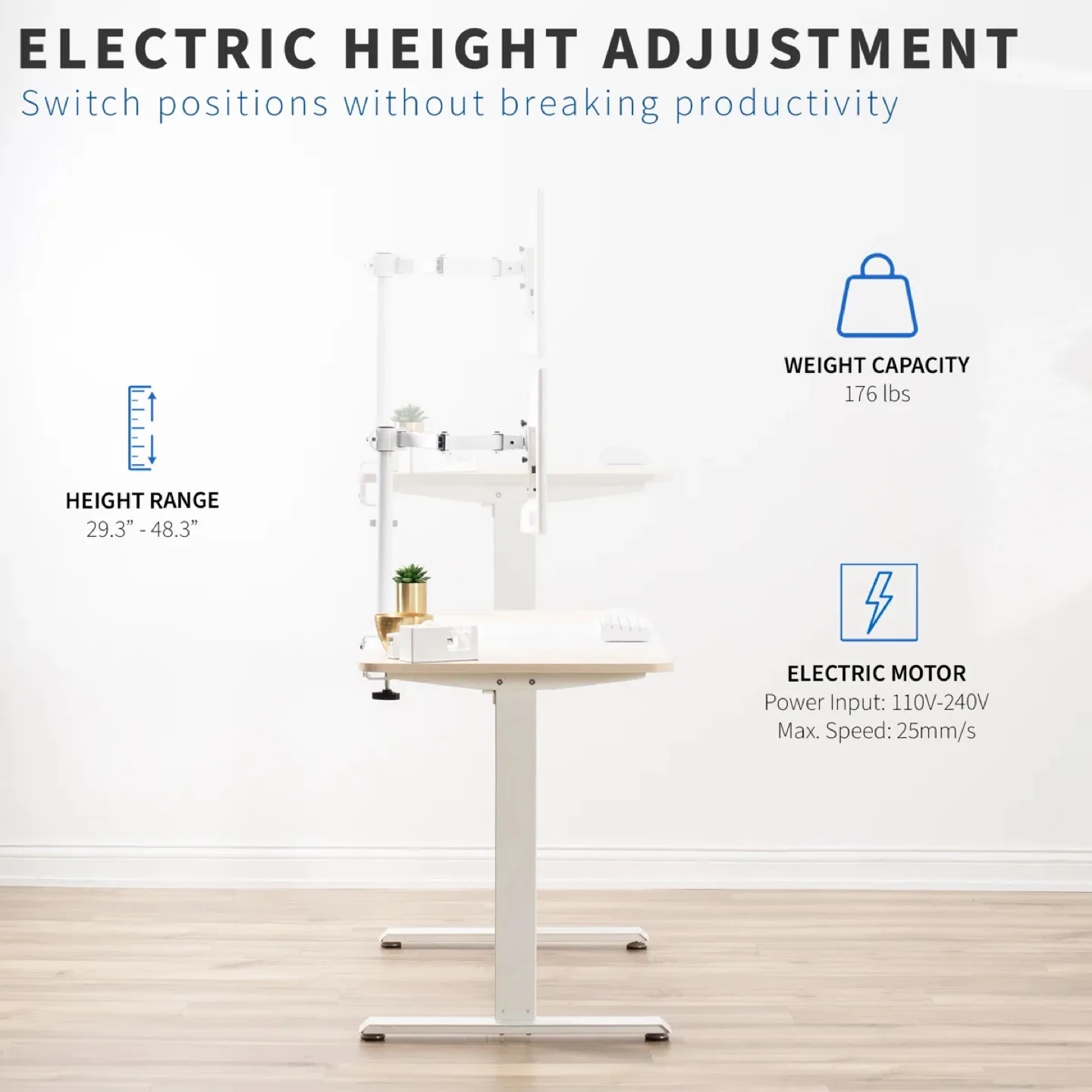 MOVING Sale! Electric Sit Stand Desk image indicator(6)