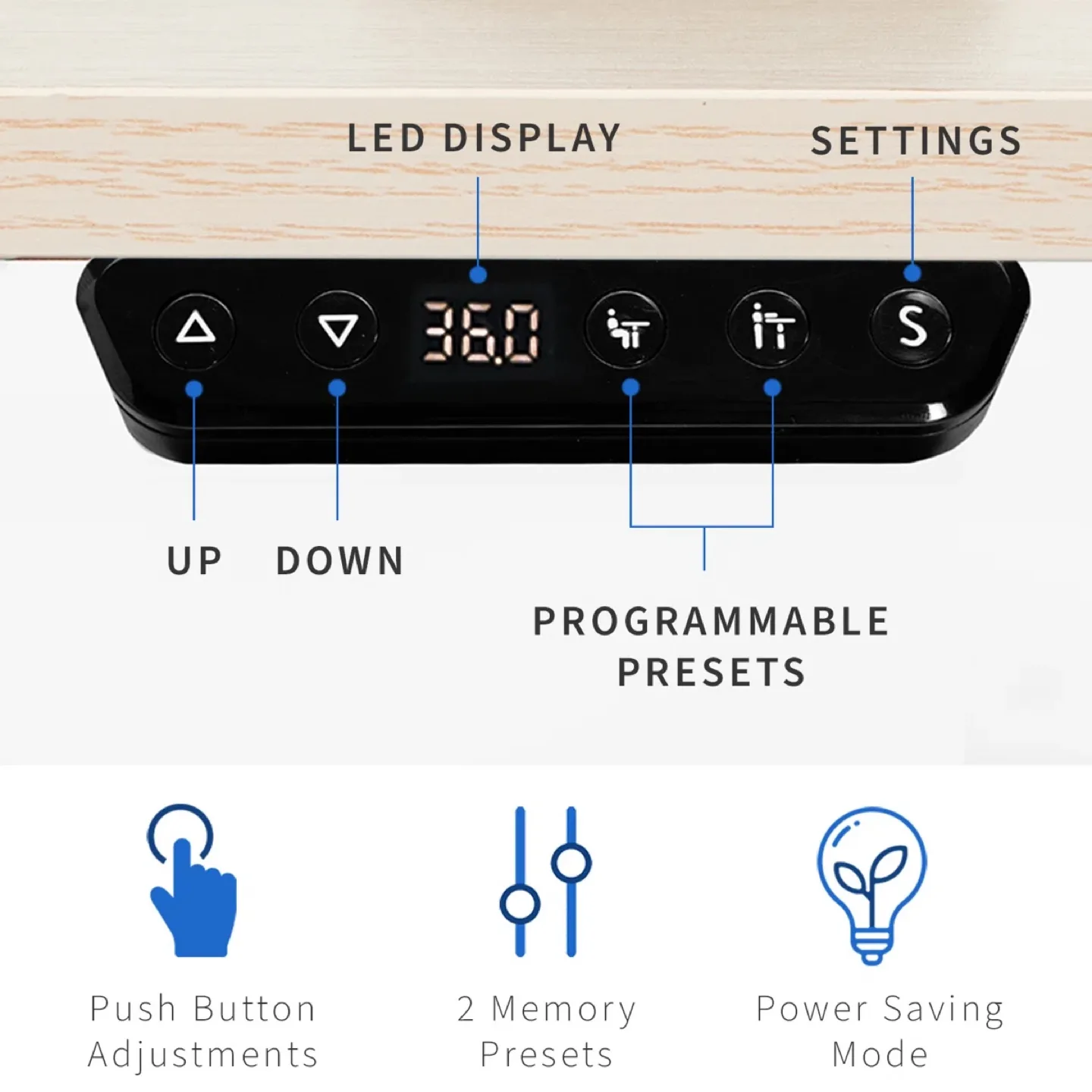 MOVING Sale! Electric Sit Stand Desk image indicator(7)
