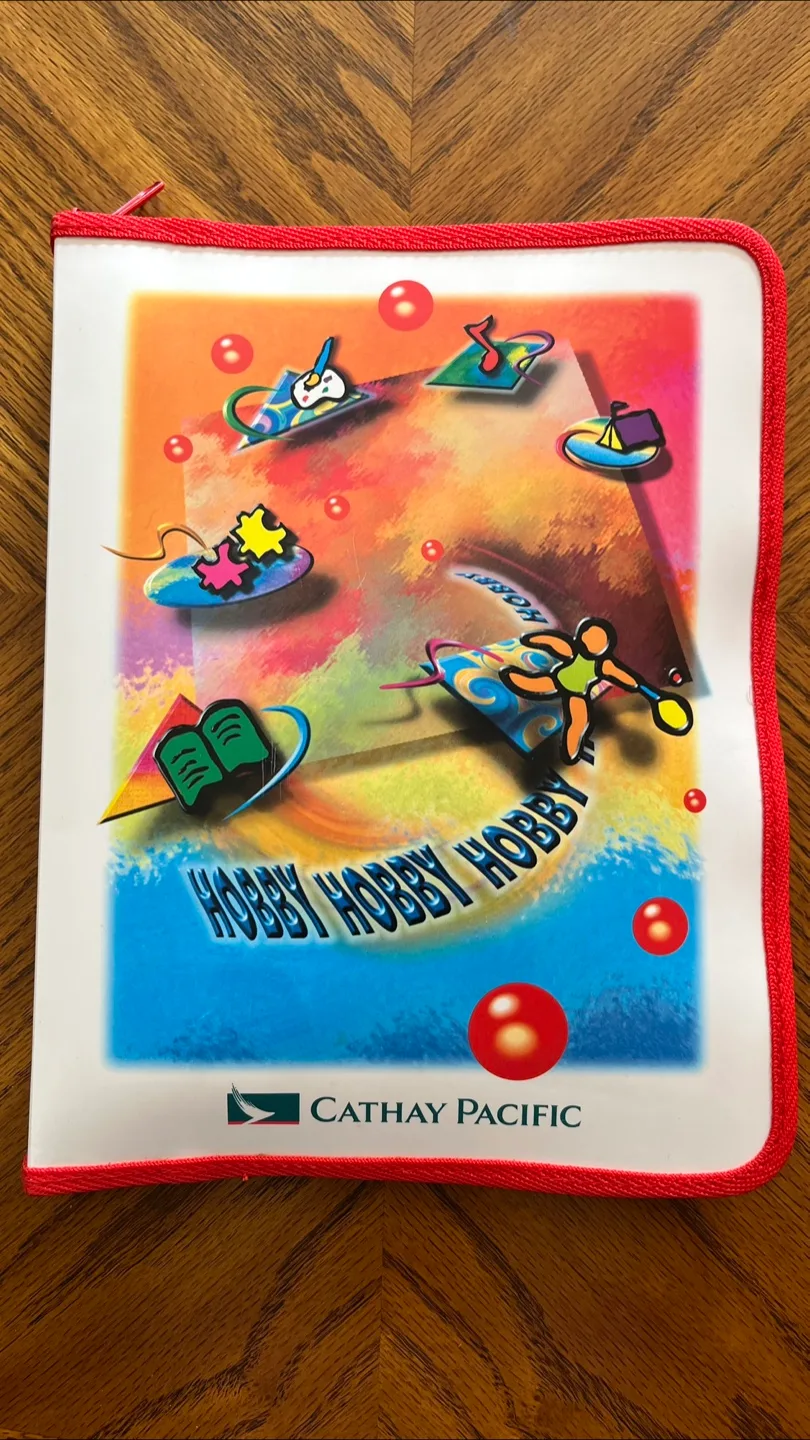 Cathay Pacific Kids’ Activity Binder - Brand new thumbnail