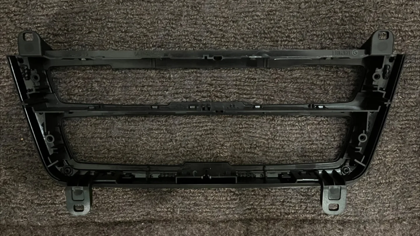 OEM BMW F-chassis Climate/Radio Surround / Cover Mounting Frame image indicator(2)