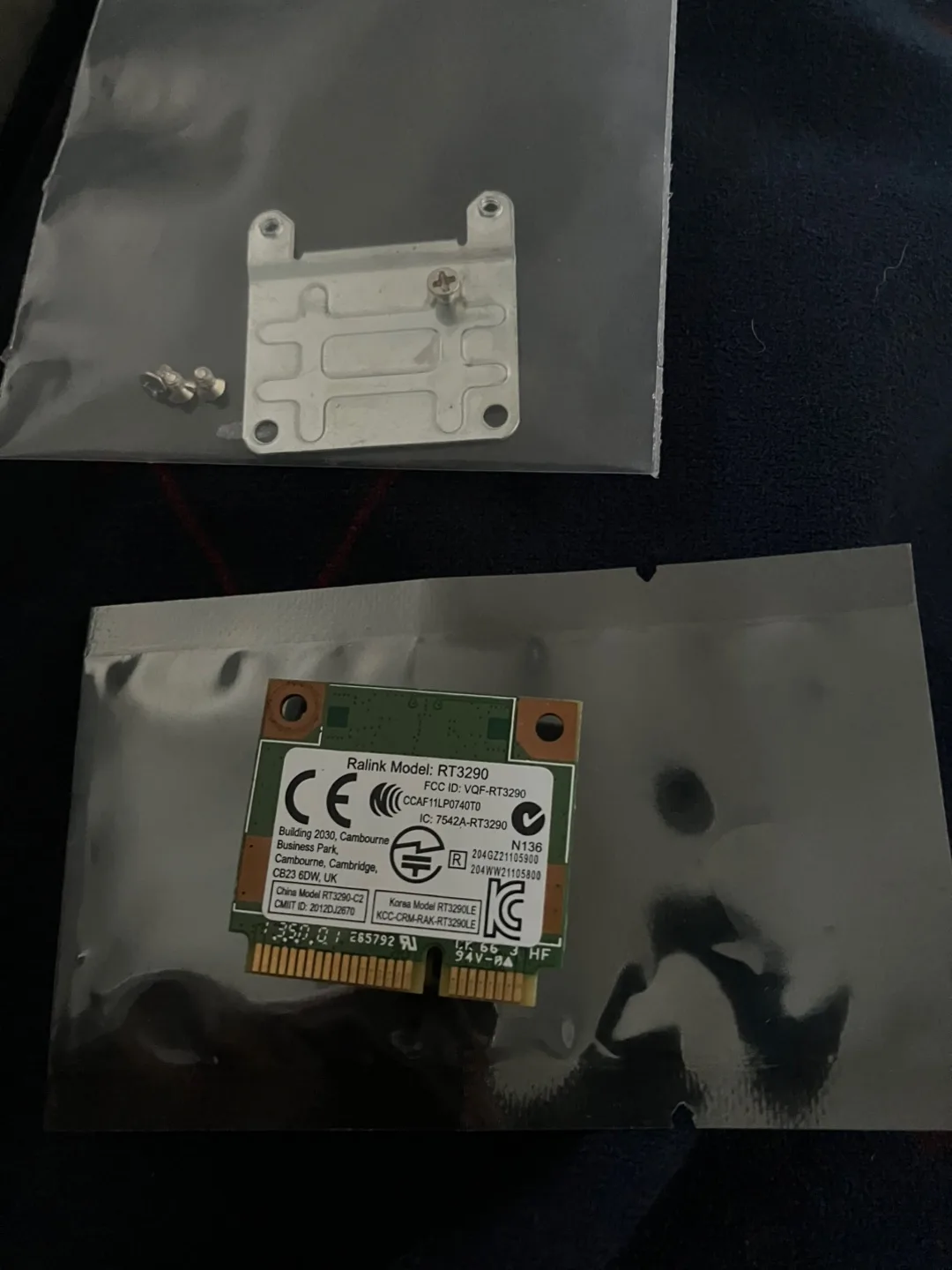 Ralink Wifi Bluetooth PCI-E Card thumbnail