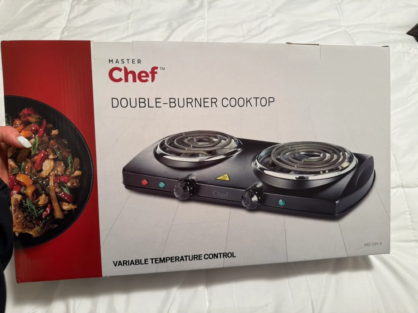 Master Chef Double-Burner Cooktop - New in Box!