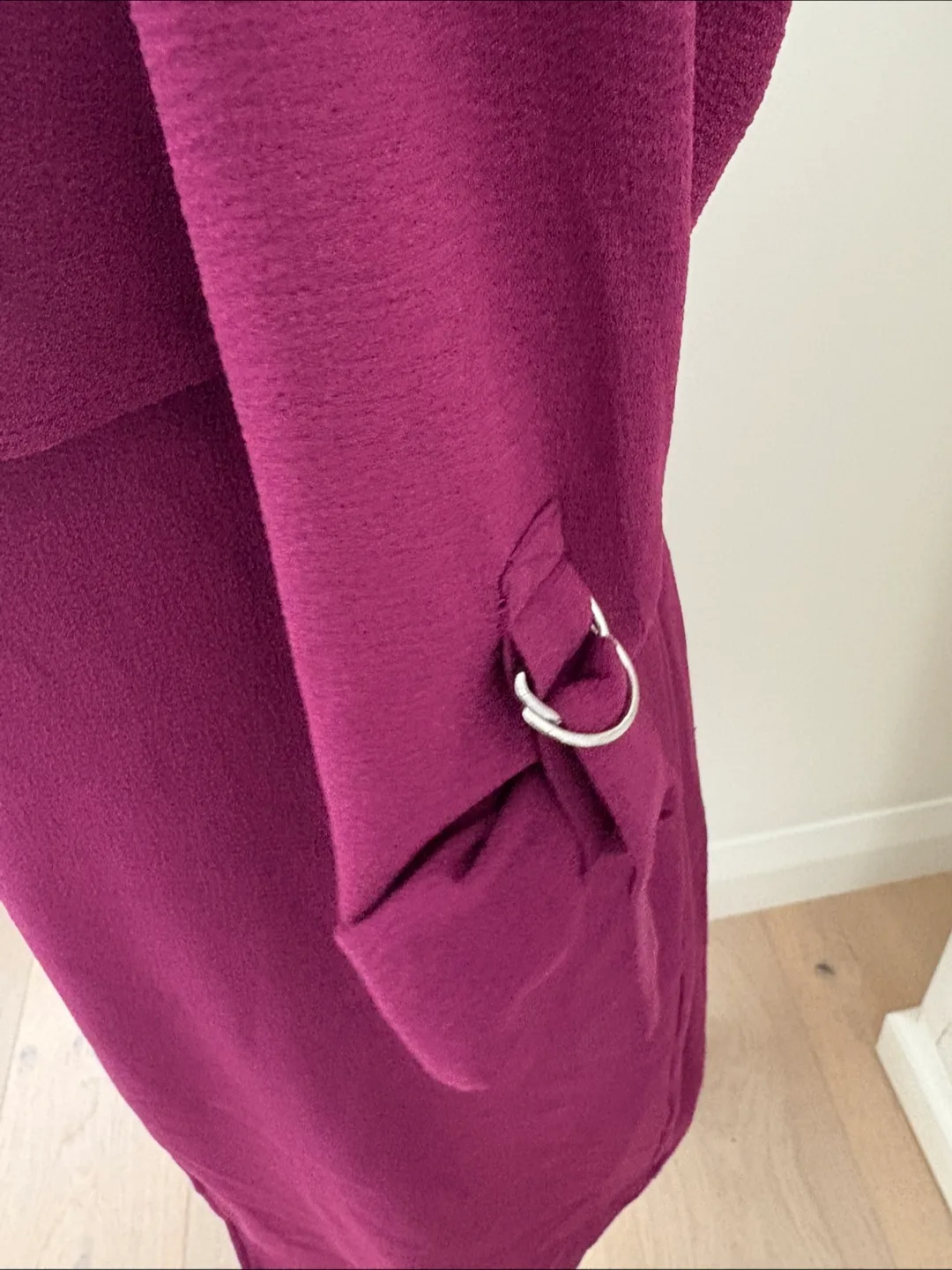 2pc J Lo S Trench M Lace with stone embellished tank top image indicator(4)