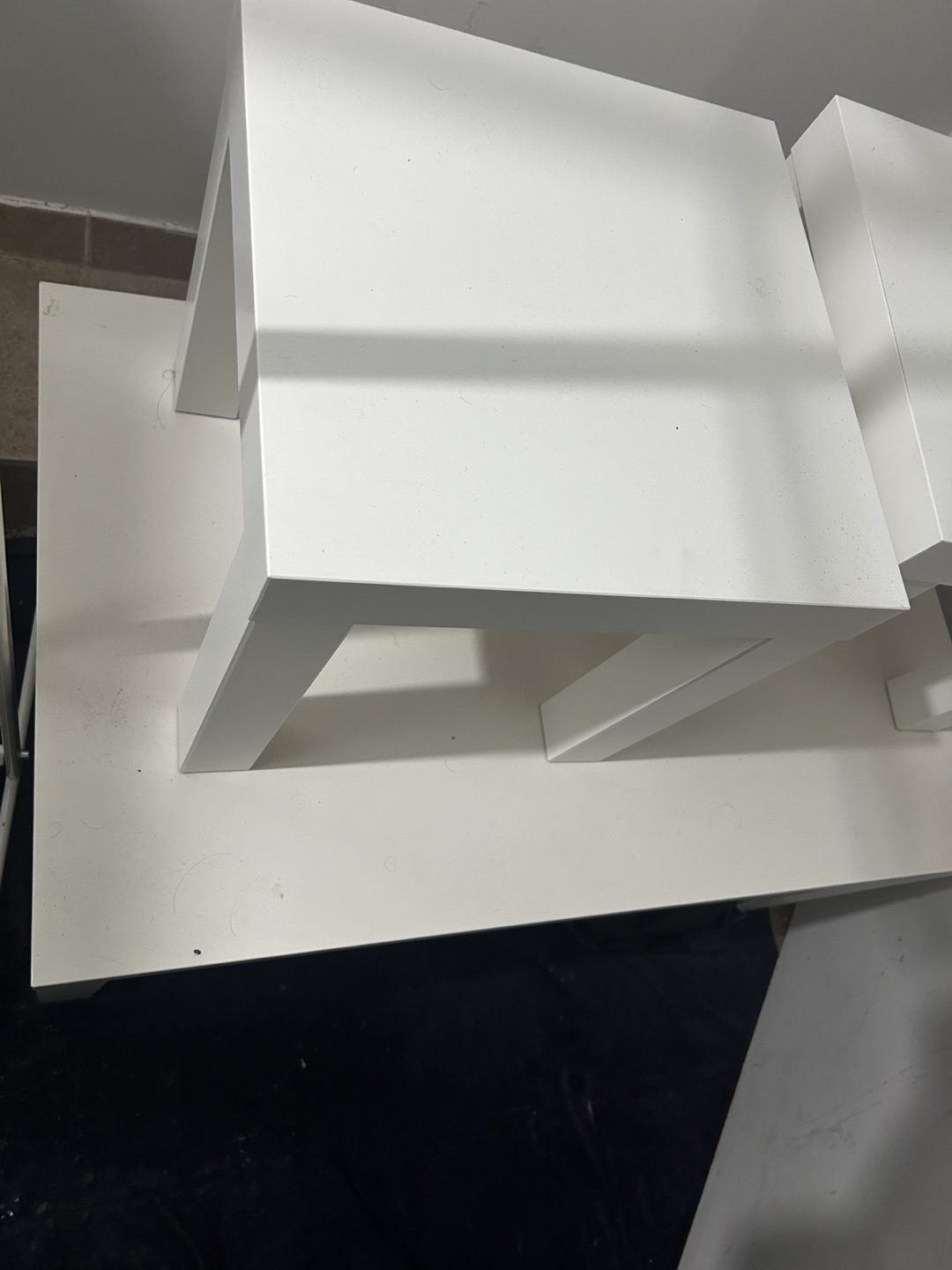 IKEA Lack Coffee and Side Table - White - photo 3
