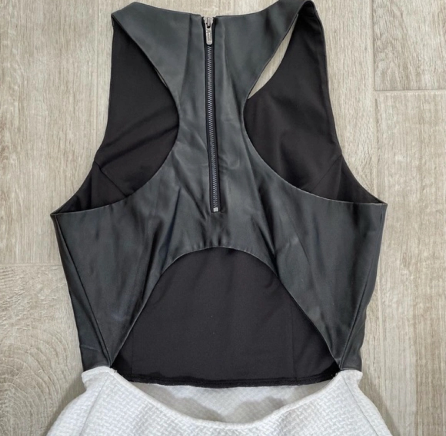 Guess by Marciano Black Leather Dress, Small - photo 4