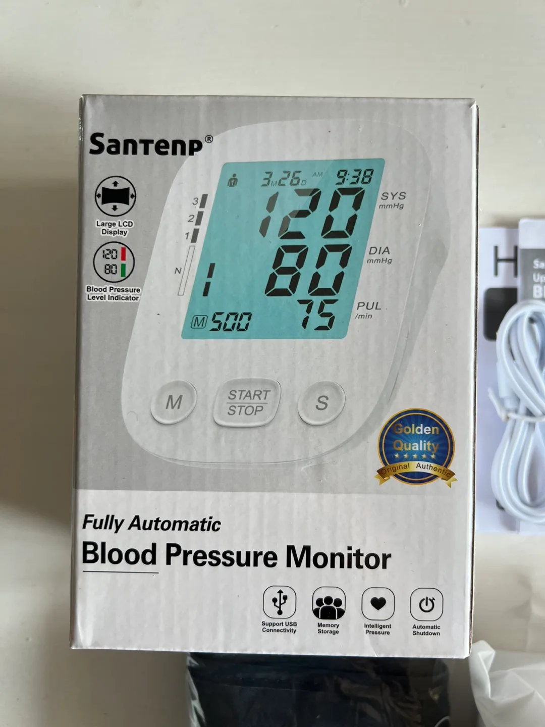 Santensp U80V Automatic Blood Pressure Monitor thumbnail