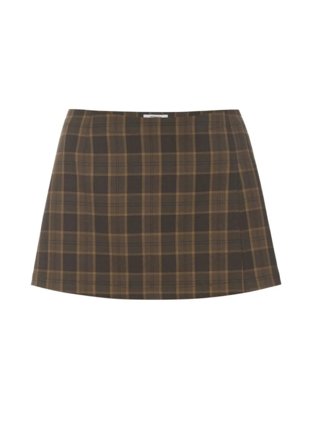 Sunday Best Plaid Mini Skirt Size 00 thumbnail