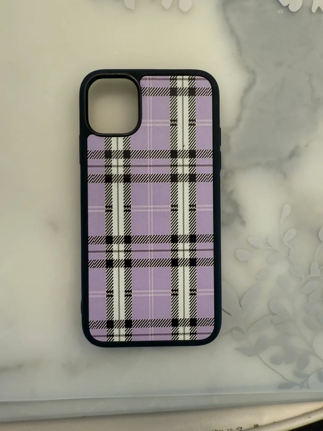 iPhone Case - Purple Plaid thumbnail