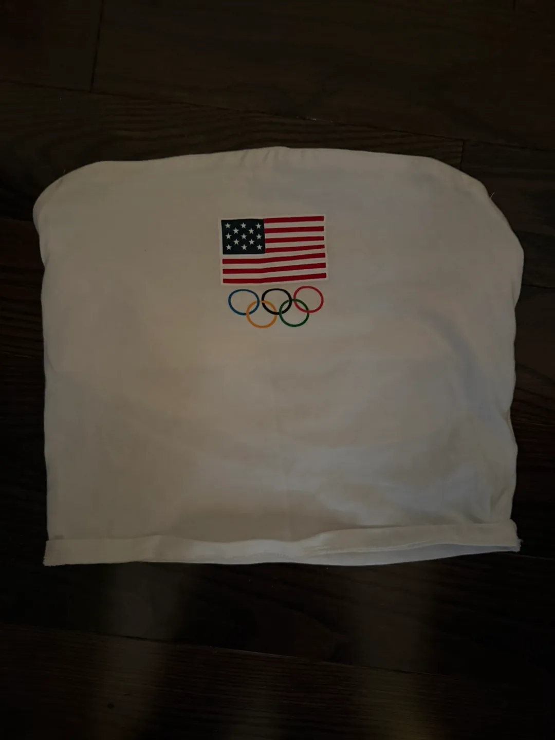 Olympic Games White Tube Top thumbnail