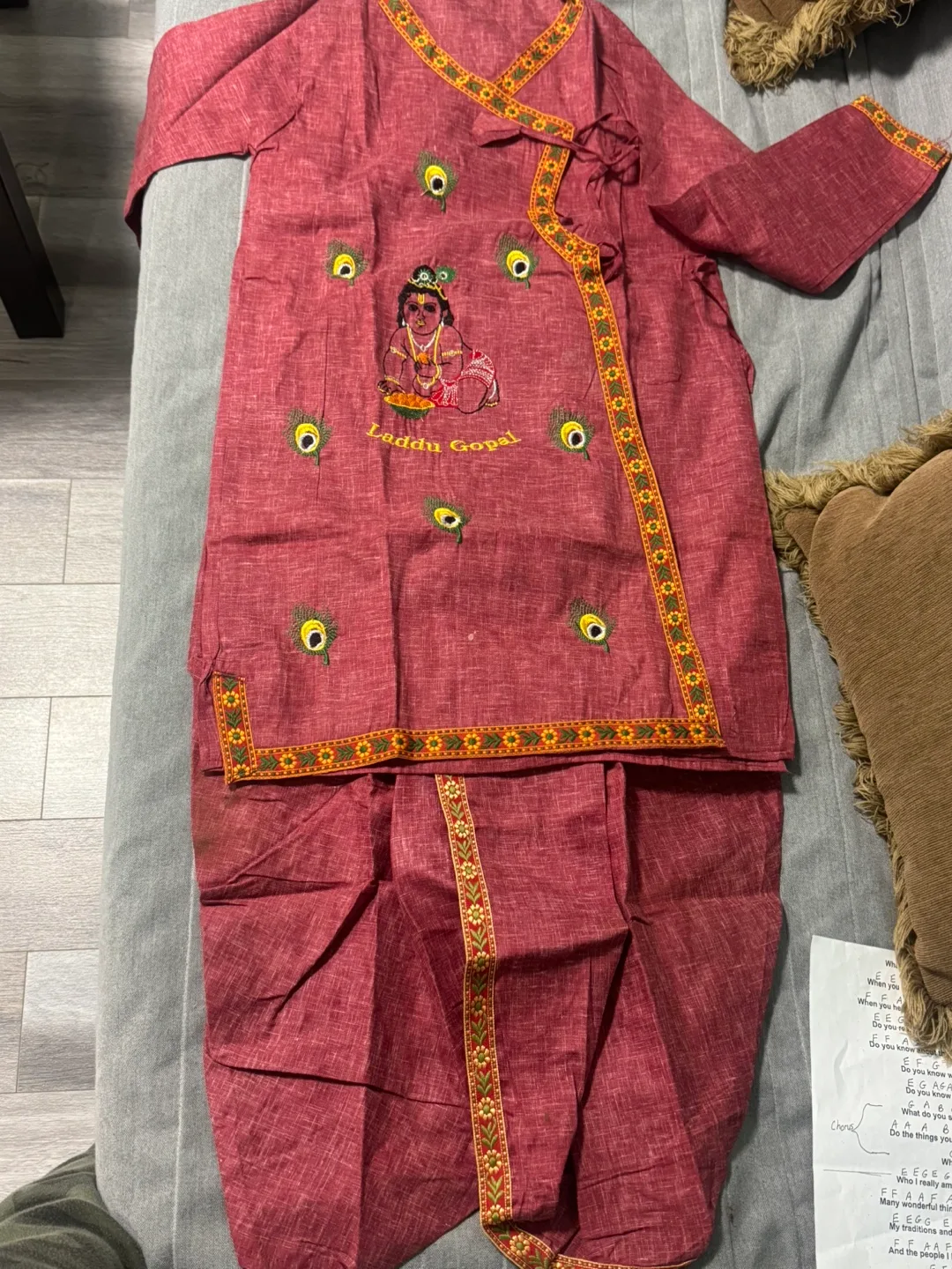 Laddu Gopal Dress Set (Size 30) thumbnail