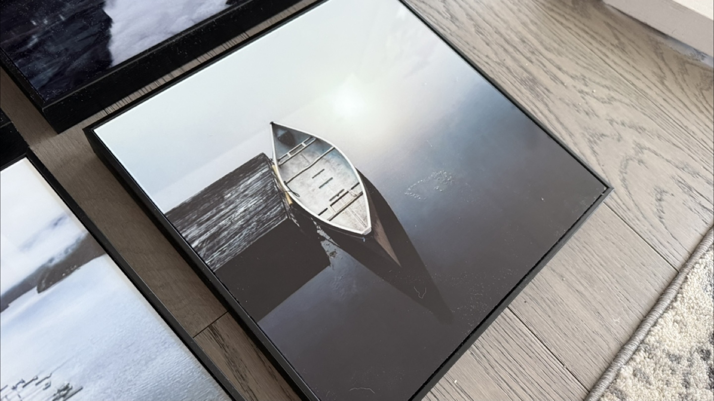 Set of 4 Framed Black and White Prints - photo 5