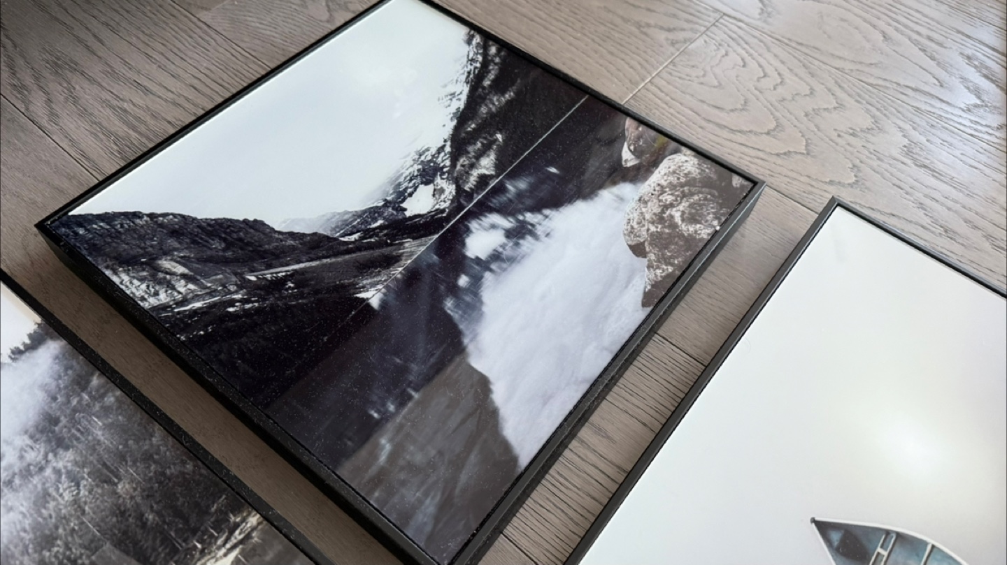 Set of 4 Framed Black and White Prints - photo 2
