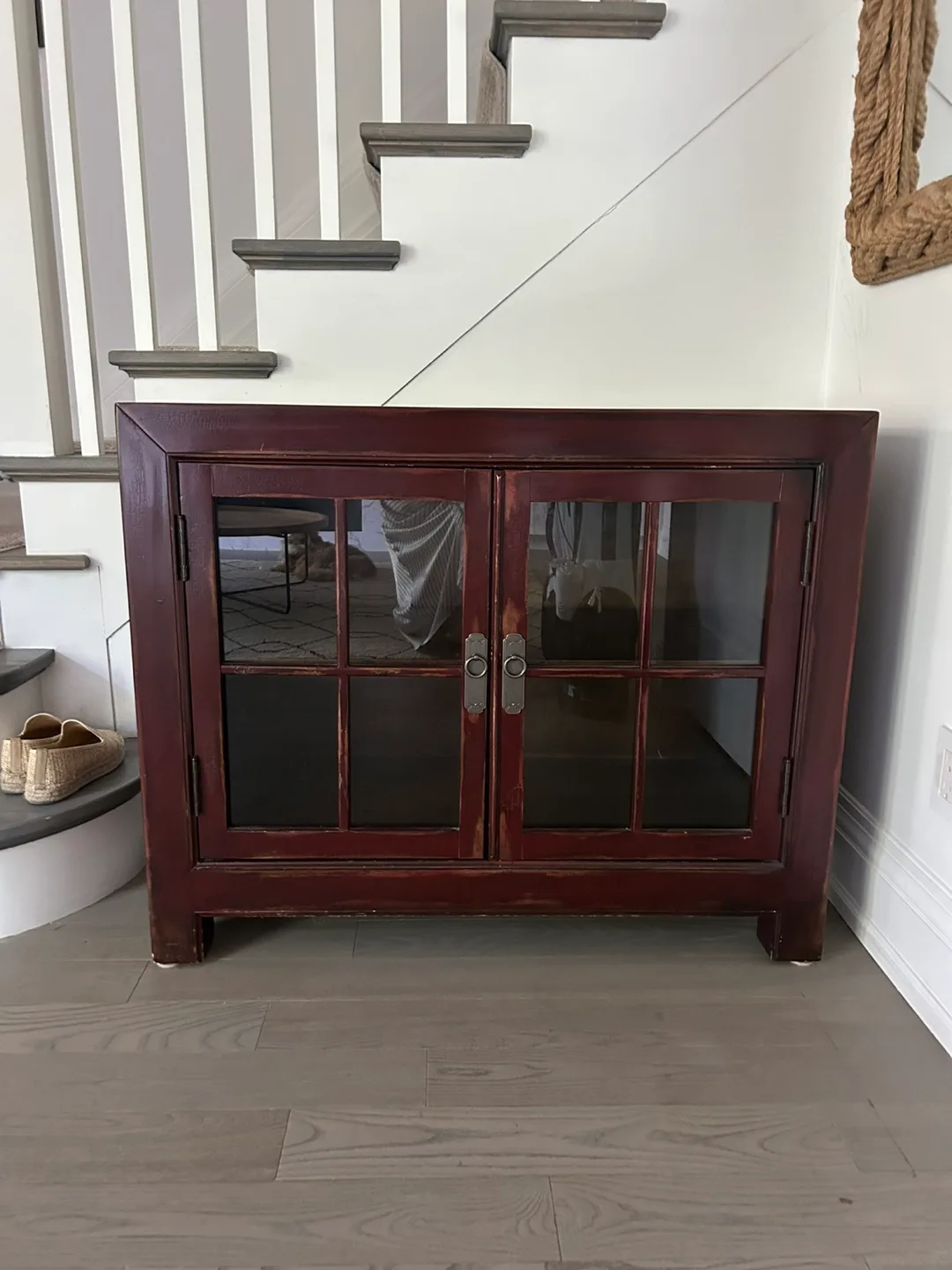 Ethan Allen Ming Display/Media Cabinet