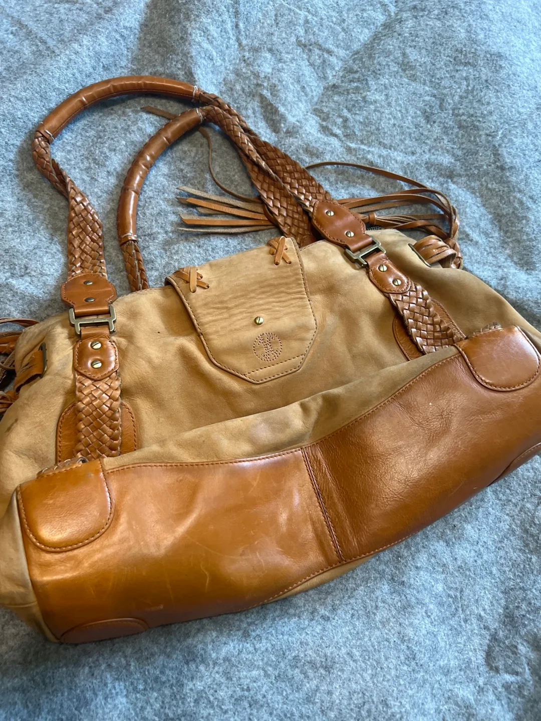 Cole Haan Sierra Nubuck Leather Tote Bag image indicator(4)