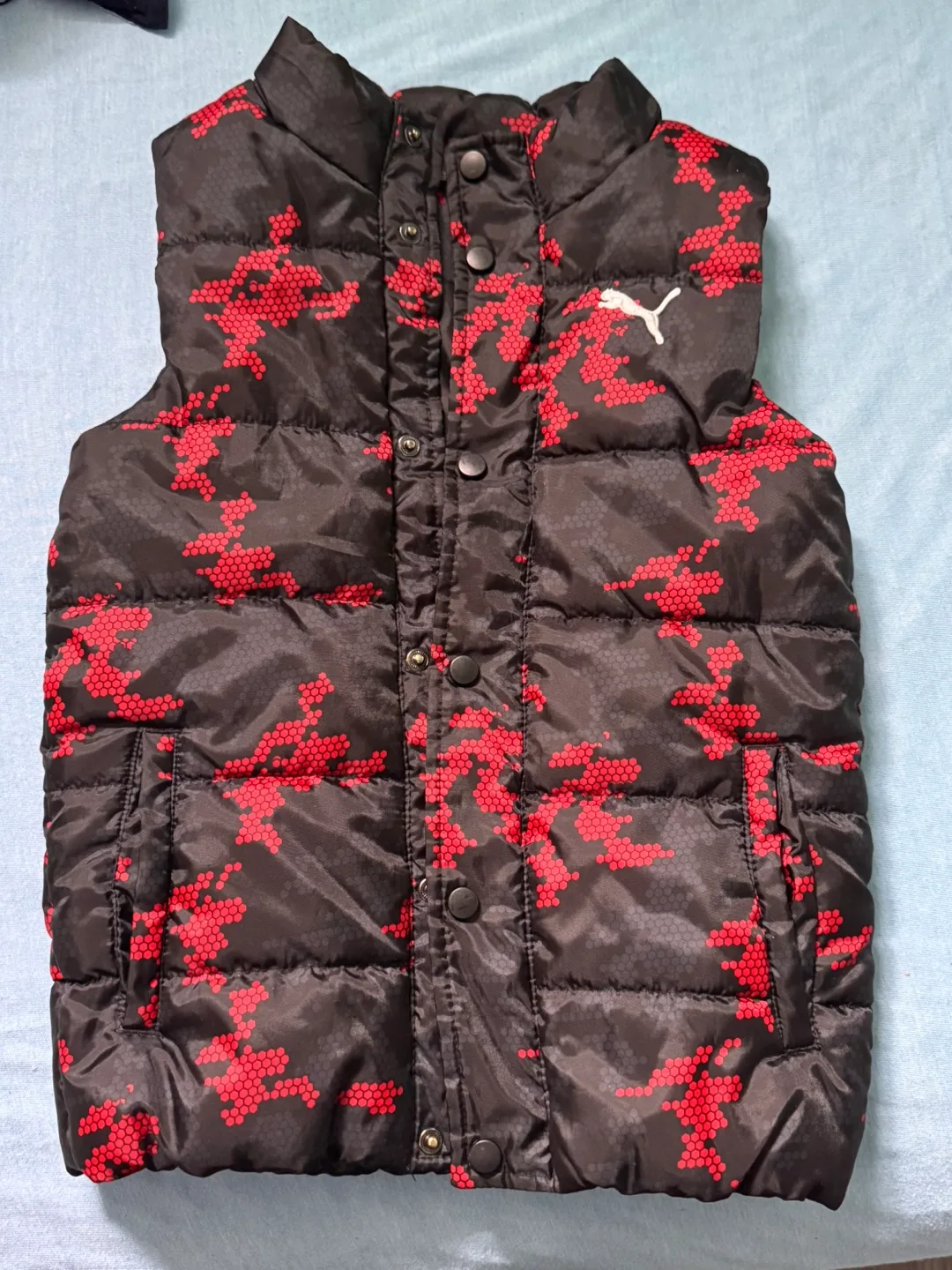 New Puma Puffer Vest - kid Size 8 thumbnail