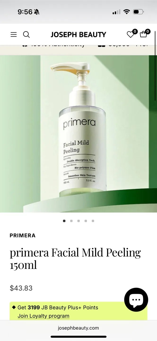 New Primera Facial Mild Peeling 100ml thumbnail