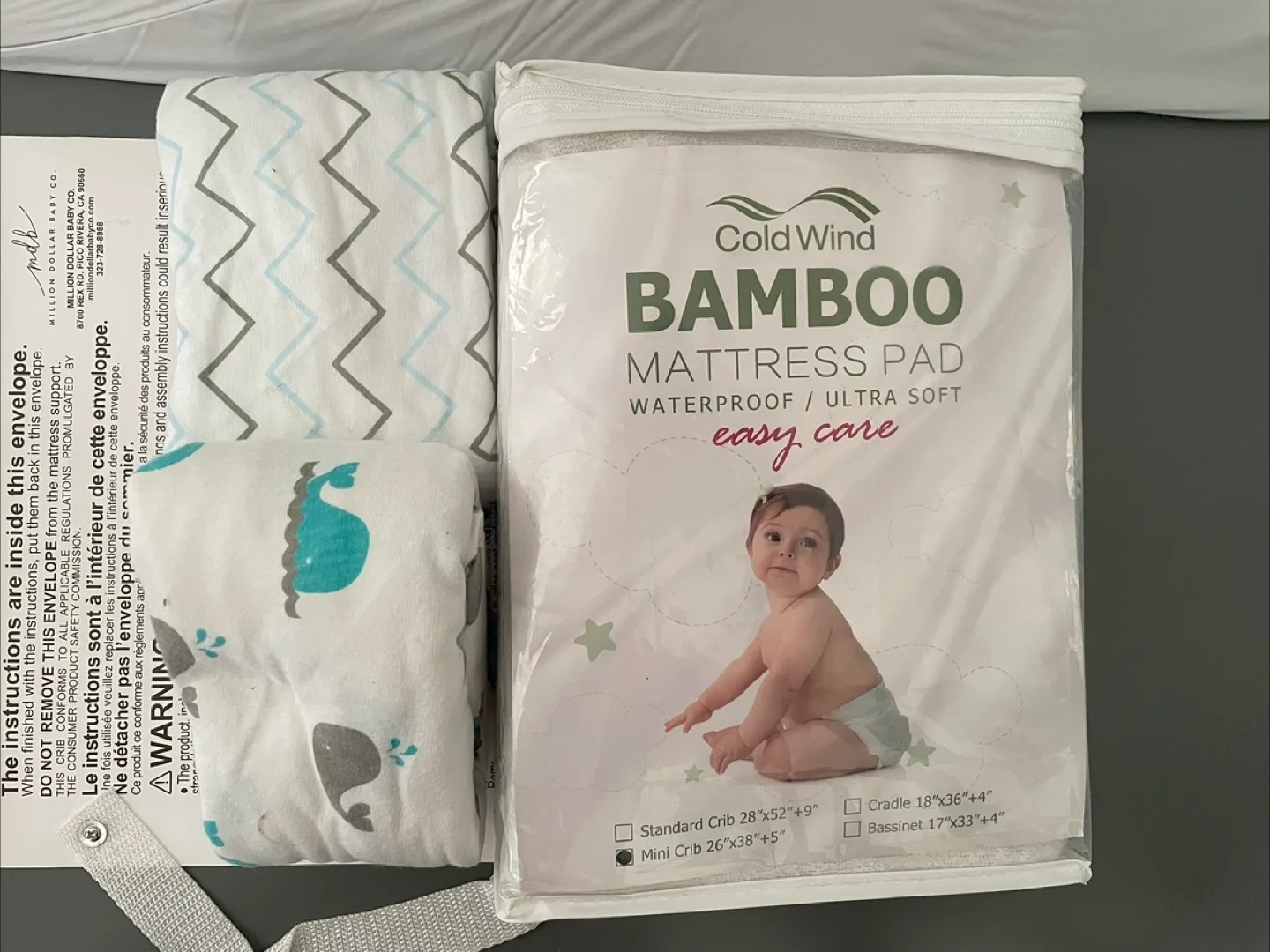 Mini Crib + Mattress image indicator(2)