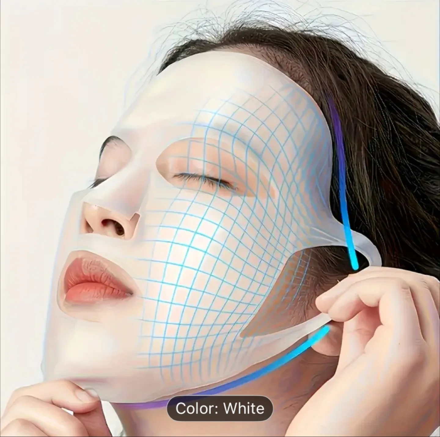 2 x Silicone Sheet Mask Covers thumbnail
