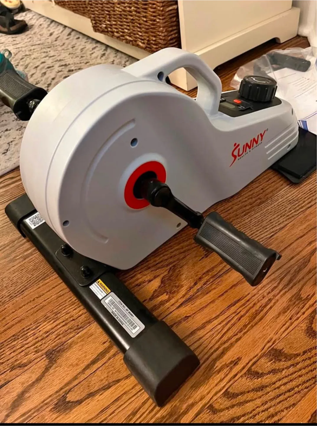 Sunny Health & Fitness SF-B0901 Under Desk Bike thumbnail