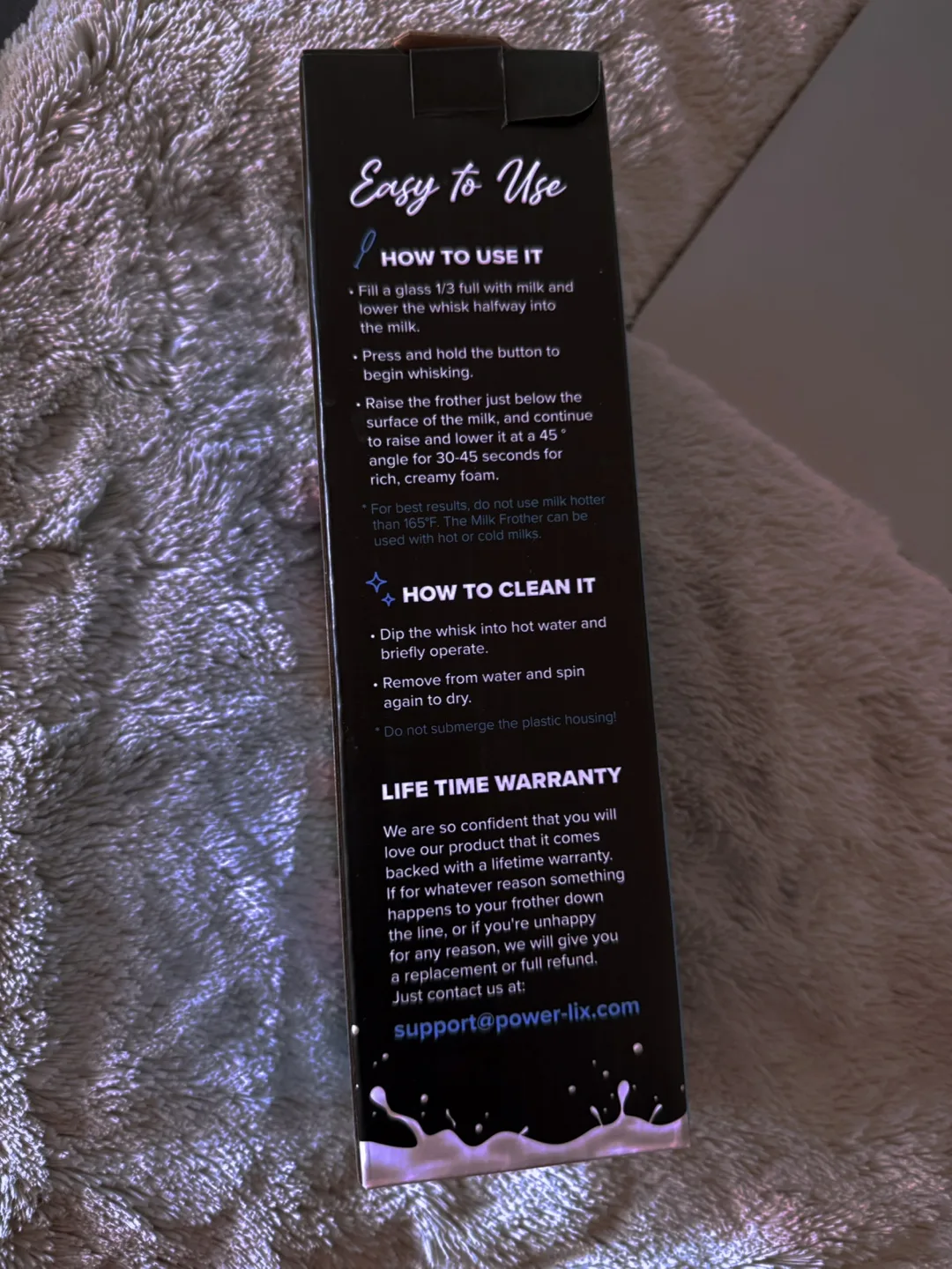 PowerLix Professional Milk Frother image indicator(2)