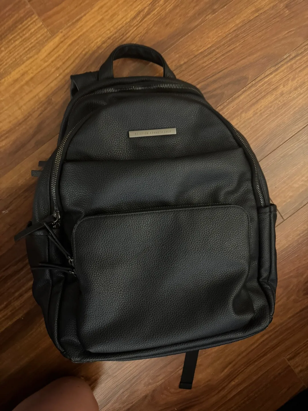 REACTION Kenneth Cole Black Backpack thumbnail
