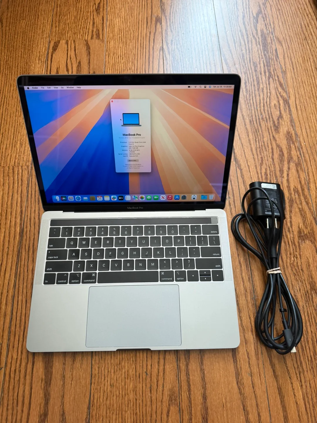 MacBook Pro 13", 2019/Fully Functional/8G RAM/256GB SSD/Touch ID thumbnail