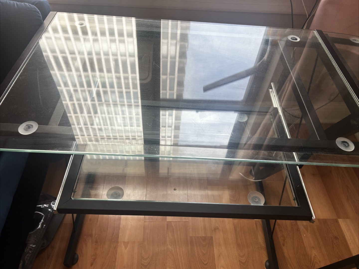 Tempered Glass Computer Desk - photo 5