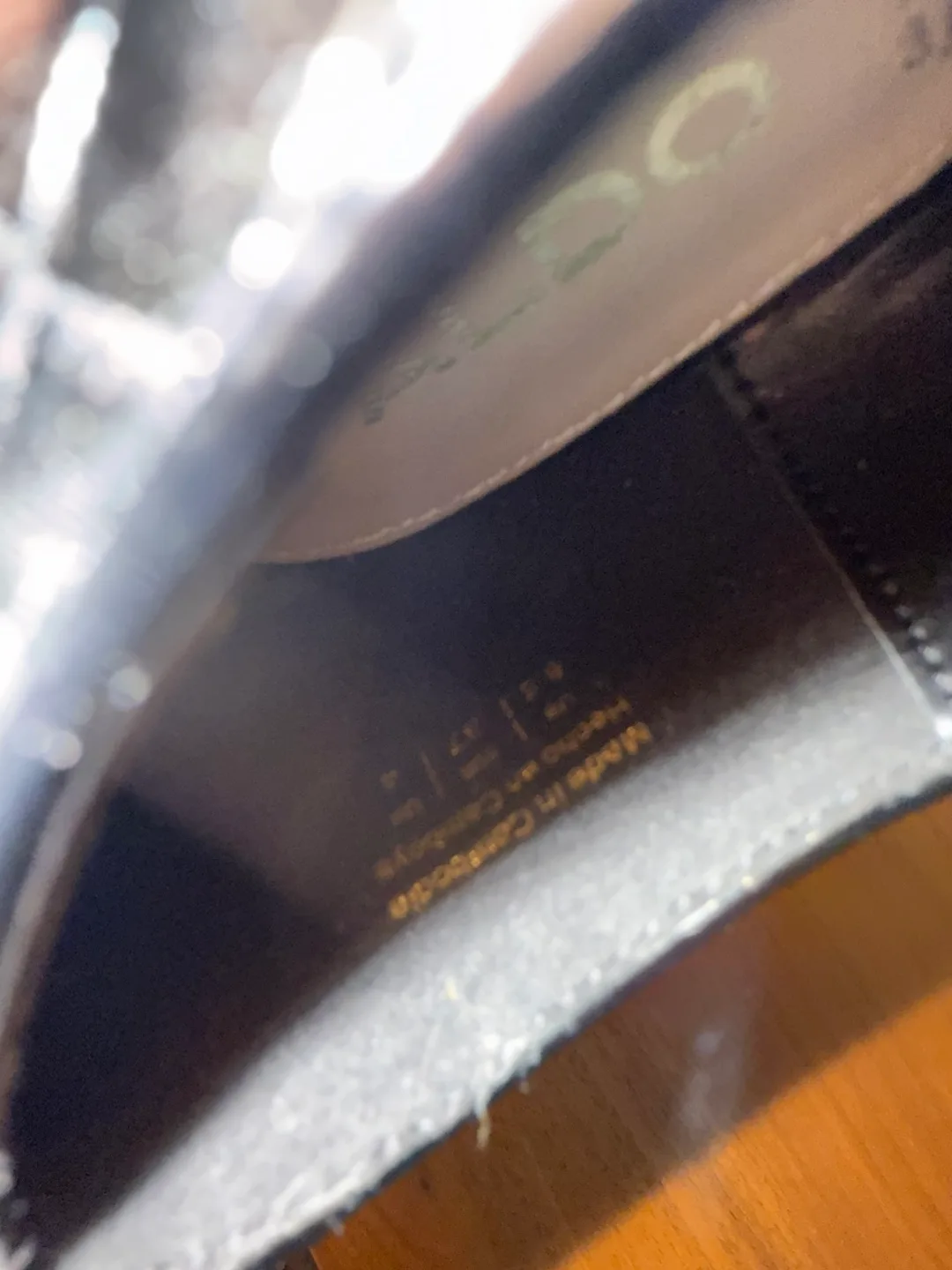 ALDO Black Oxford Shoes image indicator(6)