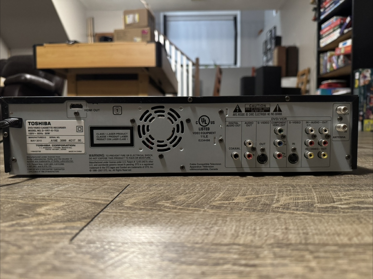 Toshiba DVD/VHS Recorder Combo Player - photo 3