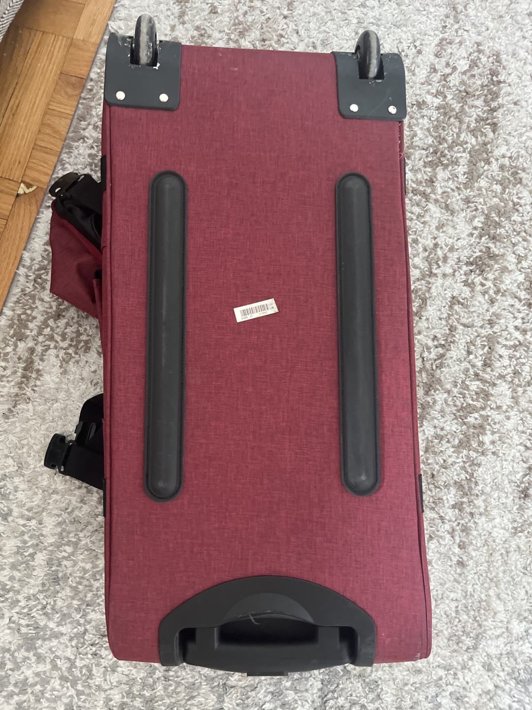 Suitcase Rolling Garment Bag - Burgundy - photo 3