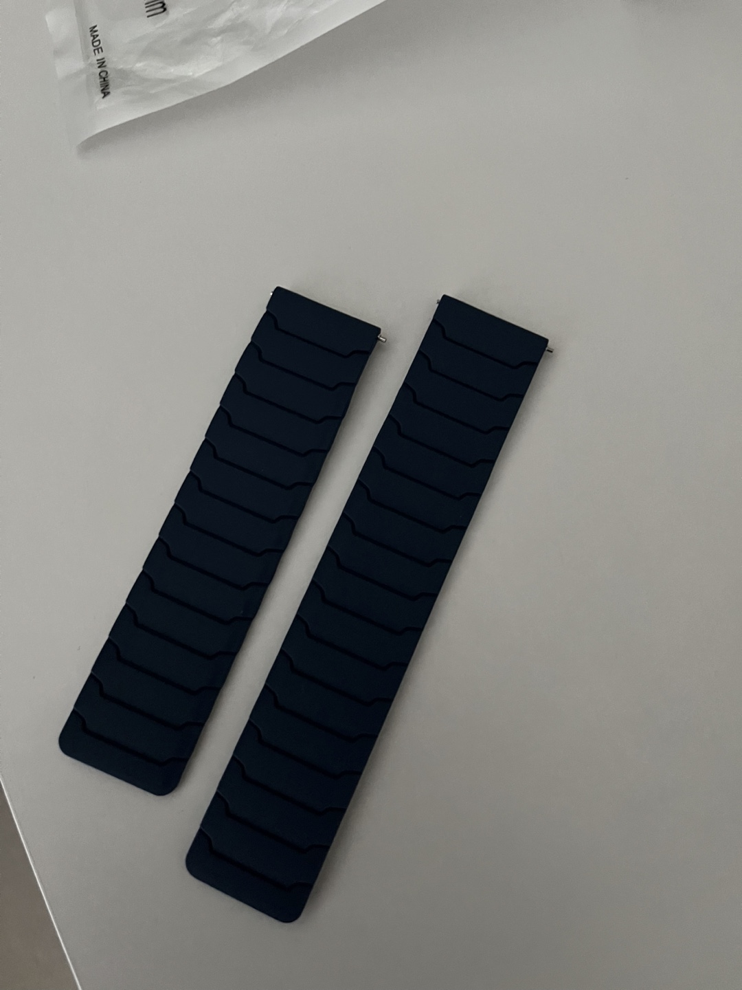 Blue Silicone Band
