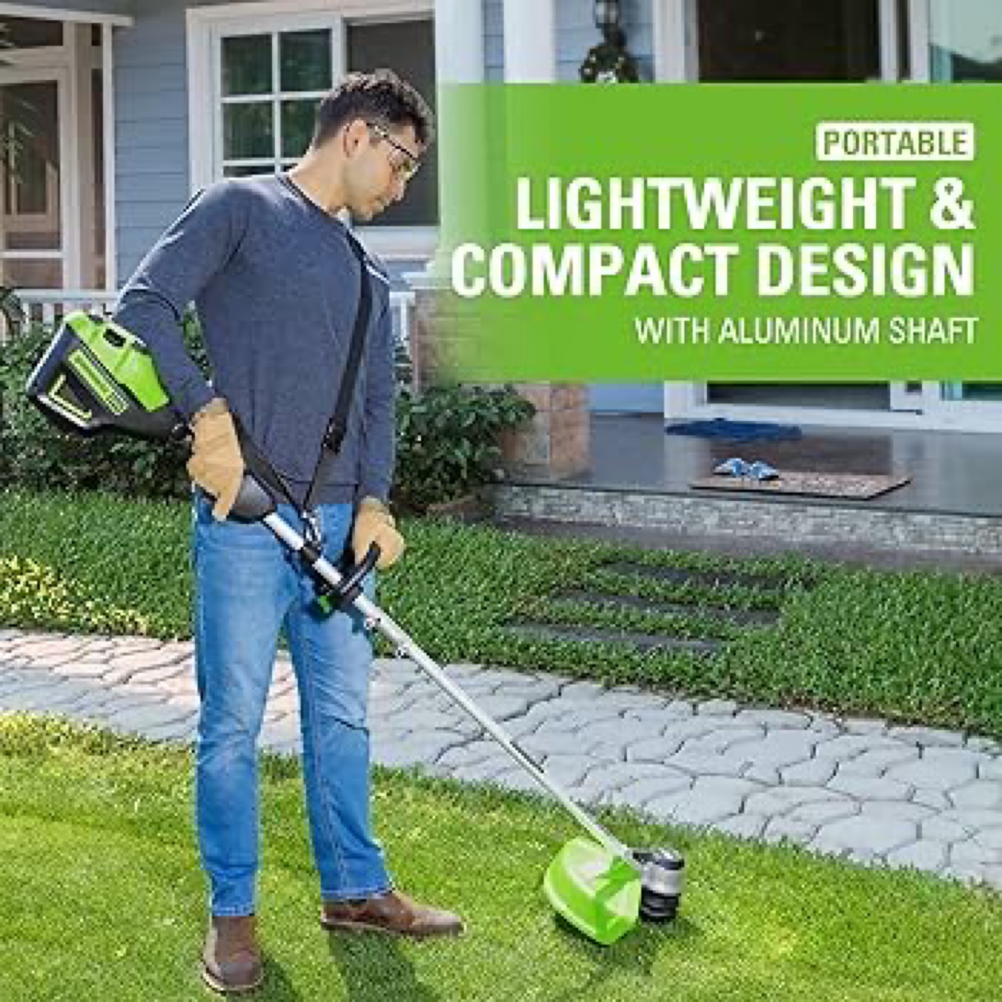 Greenworks 80v 16” String Trimmer (Tool Only) - photo 5