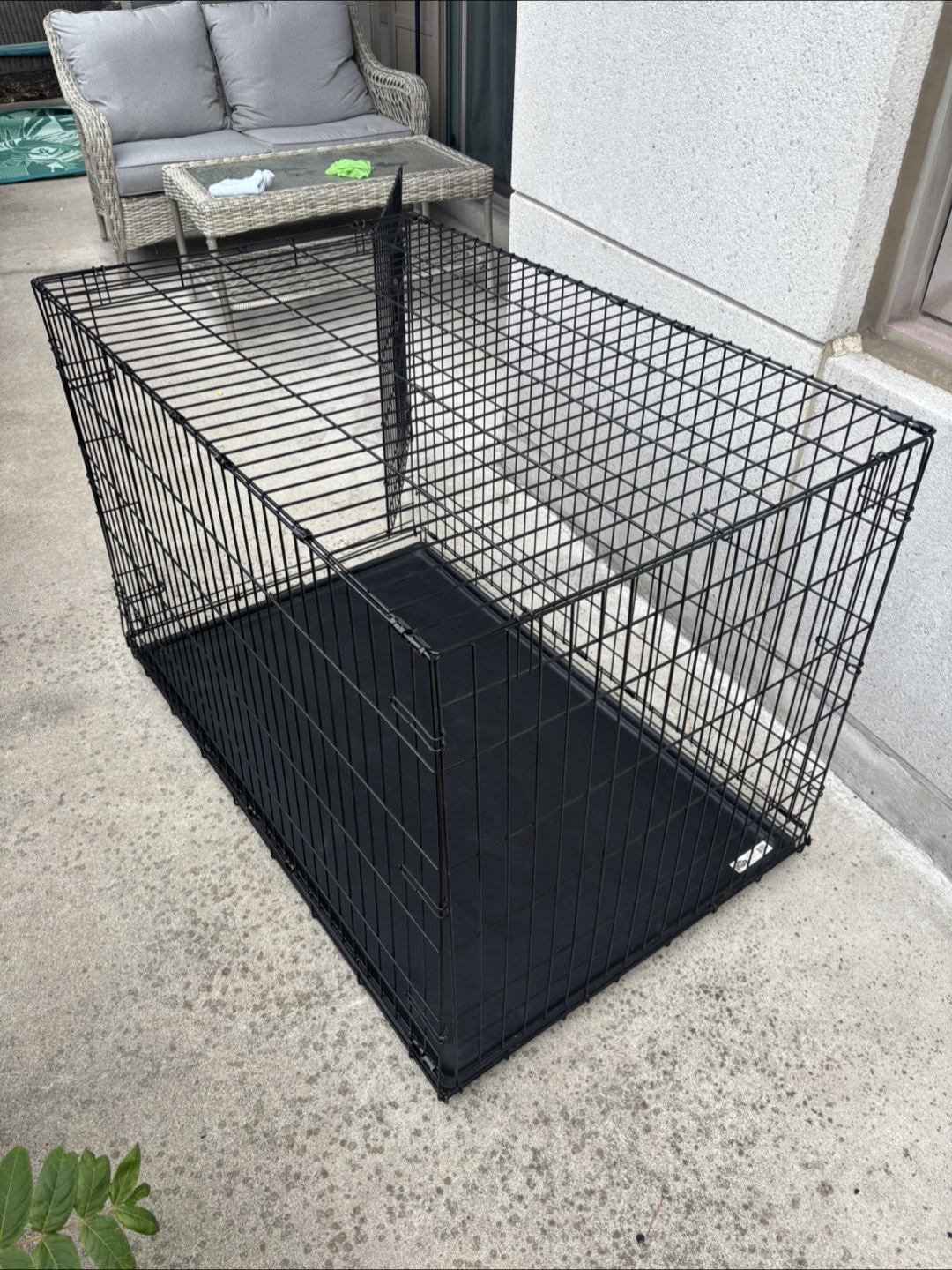 Black Wire Dog Crate - photo 2