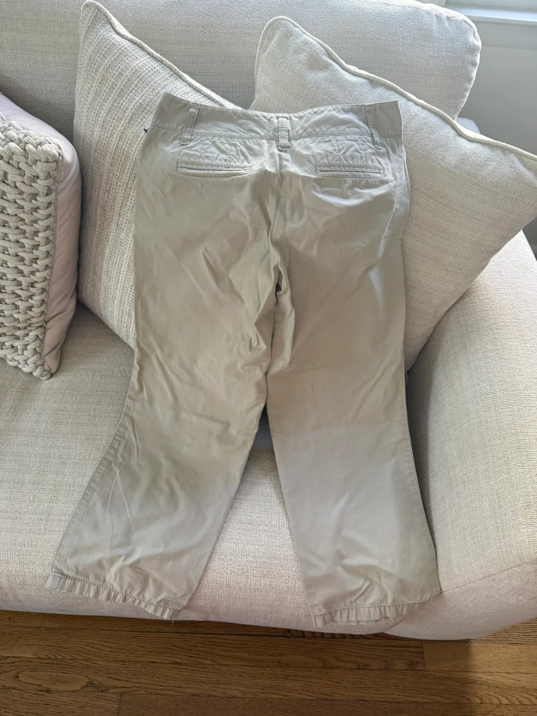 Ann Taylor crop Beige Pants - Size 0 image indicator(2)